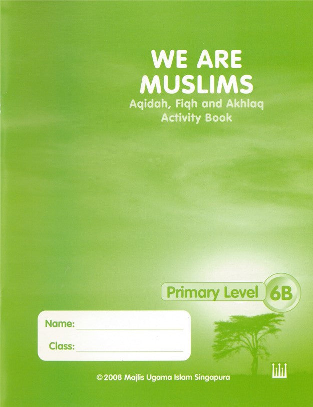 We Are Muslim Workbook  6B